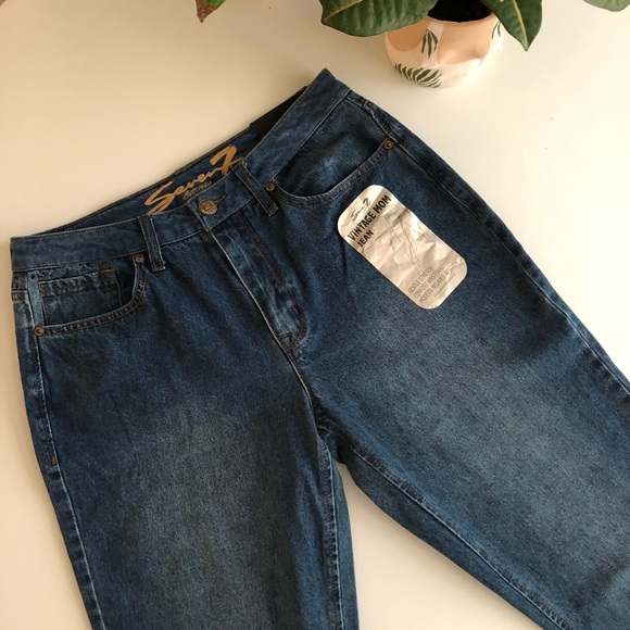 BOGO50% Seven7 Vintage Mom Jean - Picture 3 of 6